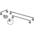 Boston Harbor Bath Accessories Chrome 5Pc L5000-CH